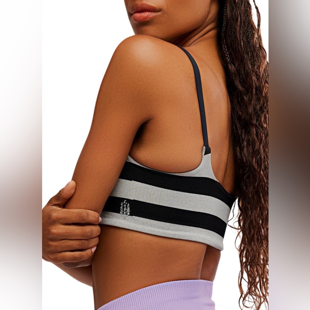 FP Movement by Free People Black FP Movement Remember My Name
Stripe Bra - Picture 3 of 4
